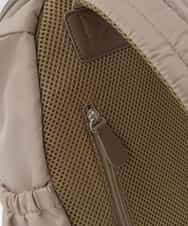 BKRGV42140 MK MICHEL KLEIN BAG(MK ミッシェルクラン バッグ) [軽量]ギャザープリーツコンパクトリュック ベージュ