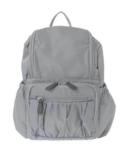 BKRGV42140 MK MICHEL KLEIN BAG [軽量]ギャザープリーツコンパクトリュック