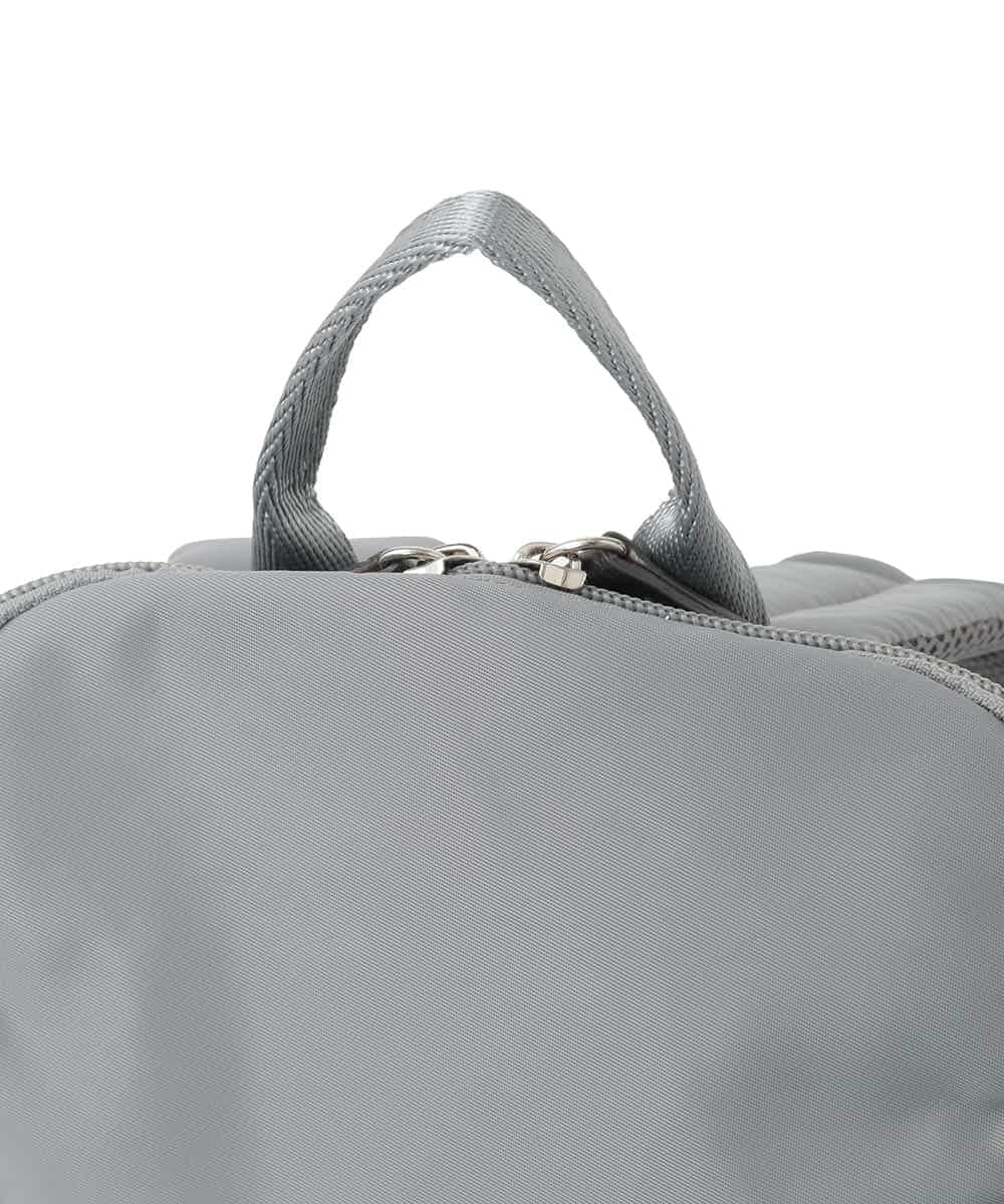 BKRGV42140 MK MICHEL KLEIN BAG(MK ミッシェルクラン バッグ) [軽量]ギャザープリーツコンパクトリュック グレー