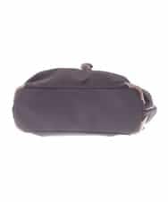 BKRGV81130 MK MICHEL KLEIN BAG(MK ミッシェルクラン バッグ) [撥水/500g以下の軽量]レザーポイントナイロンショルダーバッグ ブラウン×ピンク