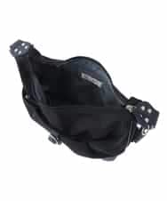 BKRGV81130 MK MICHEL KLEIN BAG(MK ミッシェルクラン バッグ) [撥水/500g以下の軽量]レザーポイントナイロンショルダーバッグ ブラウン×ピンク