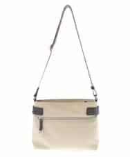 BKRGV91135 MK MICHEL KLEIN BAG(MK ミッシェルクラン バッグ) [撥水/500g以下の軽量]アクセントレザーコンパクトショルダーバッグ ベージュ×ブラック