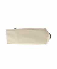 BKRGV91135 MK MICHEL KLEIN BAG(MK ミッシェルクラン バッグ) [撥水/500g以下の軽量]アクセントレザーコンパクトショルダーバッグ ベージュ×ブラック