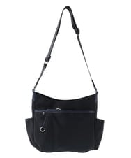 BKRGV94150 MK MICHEL KLEIN BAG(MK ミッシェルクラン バッグ) [撥水/500g以下の軽量]アクセントレザーショルダーバッグ ブラウン×ライトブルー