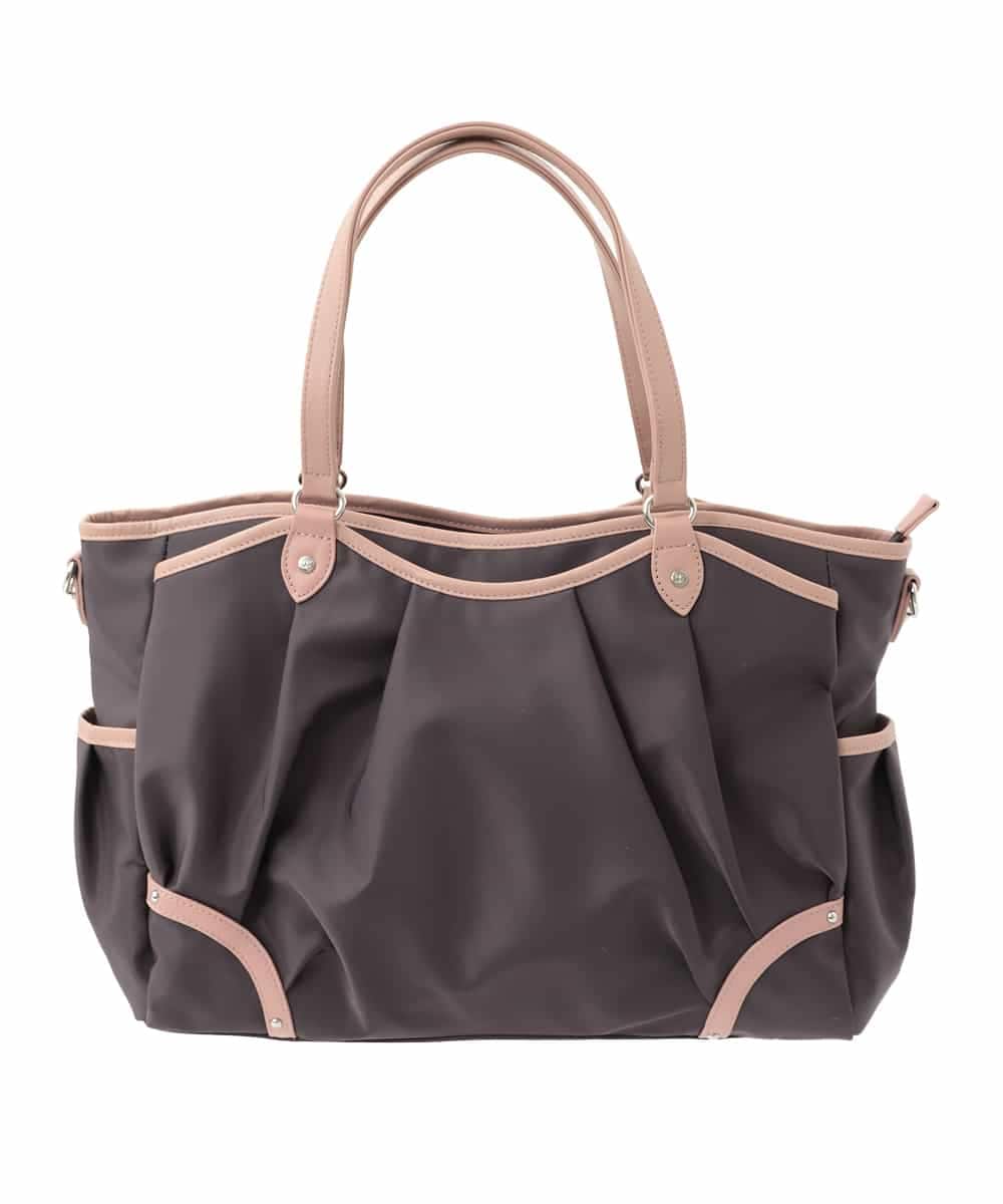BKRGV95200 MK MICHEL KLEIN BAG(MK ミッシェルクラン バッグ) [2WAY/撥水/A4収納]パイピングデザイントートバッグ パープル