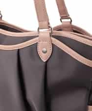BKRGV95200 MK MICHEL KLEIN BAG(MK ミッシェルクラン バッグ) [2WAY/撥水/A4収納]パイピングデザイントートバッグ パープル