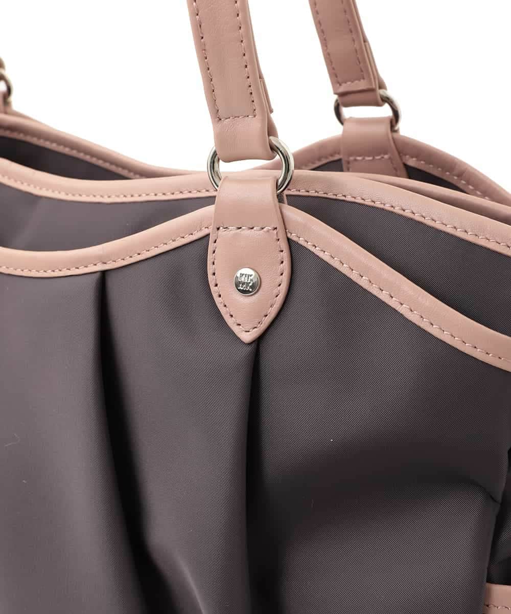 BKRGV95200 MK MICHEL KLEIN BAG(MK ミッシェルクラン バッグ) [2WAY/撥水/A4収納]パイピングデザイントートバッグ パープル