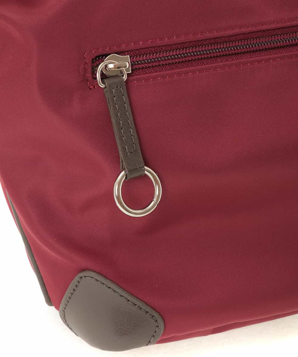 BKRTD81090 MK MICHEL KLEIN BAG(MK ミッシェルクラン バッグ) 【撥水】ナイロンショルダーバッグ レッド