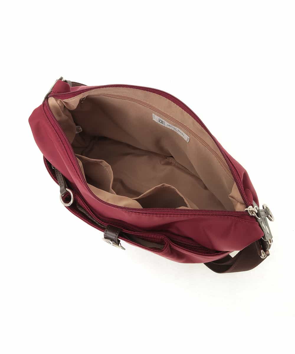 BKRTD81090 MK MICHEL KLEIN BAG(MK ミッシェルクラン バッグ) 【撥水】ナイロンショルダーバッグ レッド