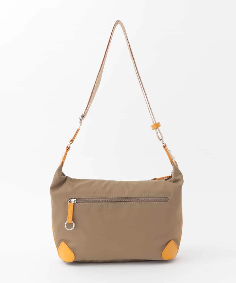 BKRTD81090 MK MICHEL KLEIN BAG(MK ミッシェルクラン バッグ) 【撥水】ナイロンショルダーバッグ マスタードｘカーキ