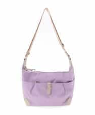 BKRTD81090 MK MICHEL KLEIN BAG(MK ミッシェルクラン バッグ) 【撥水】ナイロンショルダーバッグ ラベンダー
