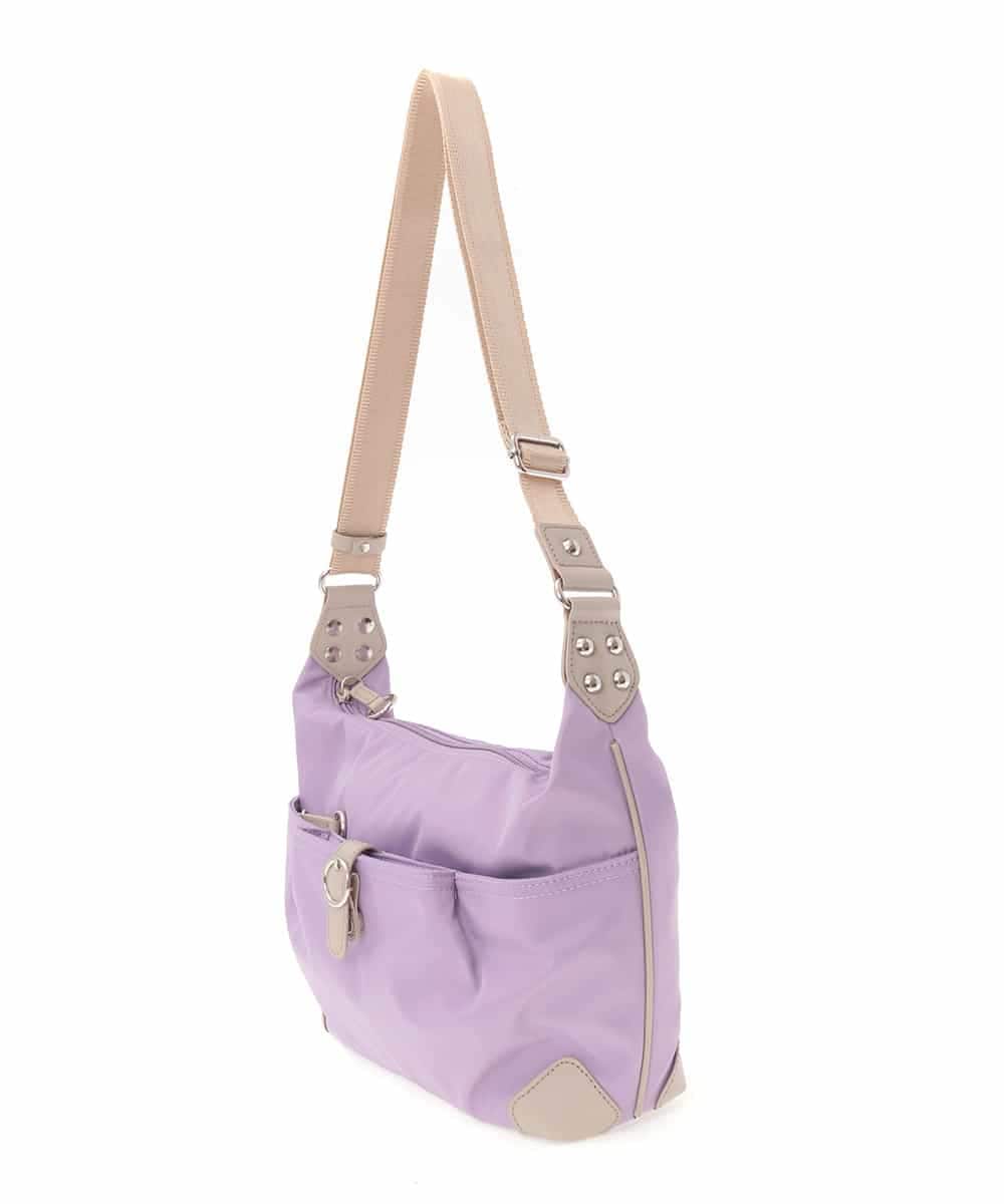 BKRTD81090 MK MICHEL KLEIN BAG(MK ミッシェルクラン バッグ) 【撥水】ナイロンショルダーバッグ ラベンダー