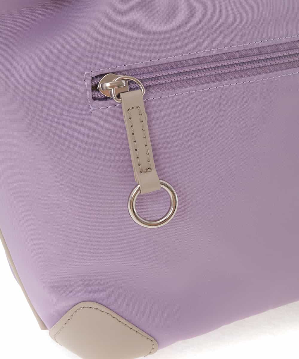 BKRTD81090 MK MICHEL KLEIN BAG(MK ミッシェルクラン バッグ) 【撥水】ナイロンショルダーバッグ ラベンダー