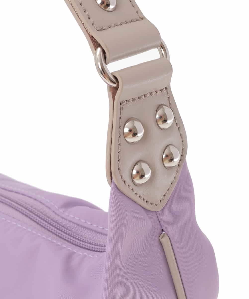 BKRTD81090 MK MICHEL KLEIN BAG(MK ミッシェルクラン バッグ) 【撥水】ナイロンショルダーバッグ ラベンダー