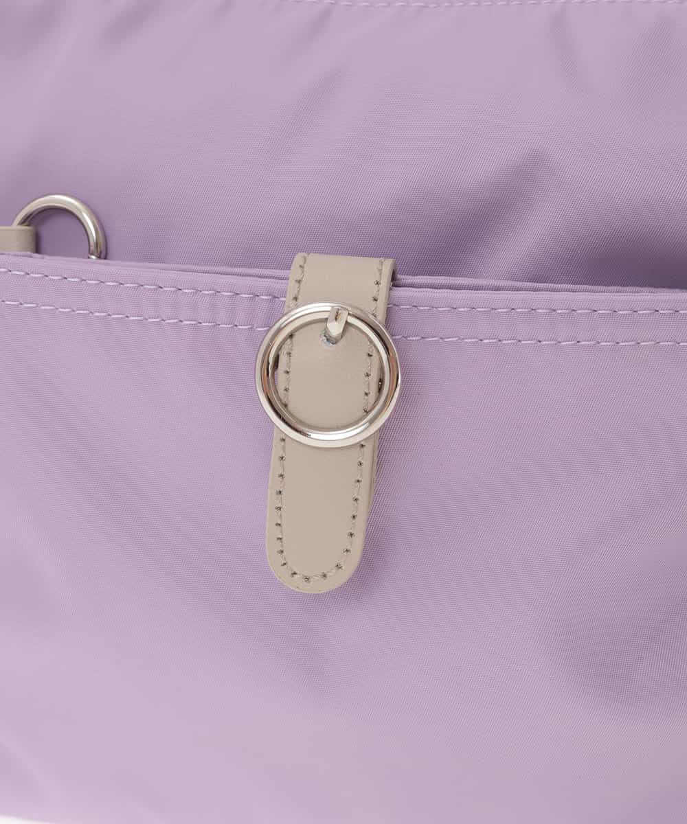 BKRTD81090 MK MICHEL KLEIN BAG(MK ミッシェルクラン バッグ) 【撥水】ナイロンショルダーバッグ ラベンダー