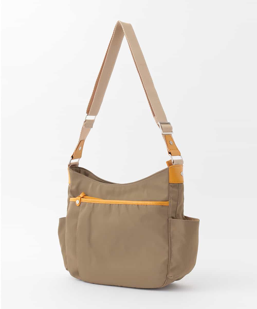 BKRTD94120 MK MICHEL KLEIN BAG(MK ミッシェルクラン バッグ) 【撥水】ナイロンショルダーバッグ マスタードｘカーキ