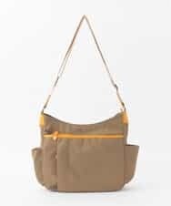 BKRTD94120 MK MICHEL KLEIN BAG(MK ミッシェルクラン バッグ) 【撥水】ナイロンショルダーバッグ マスタードｘカーキ