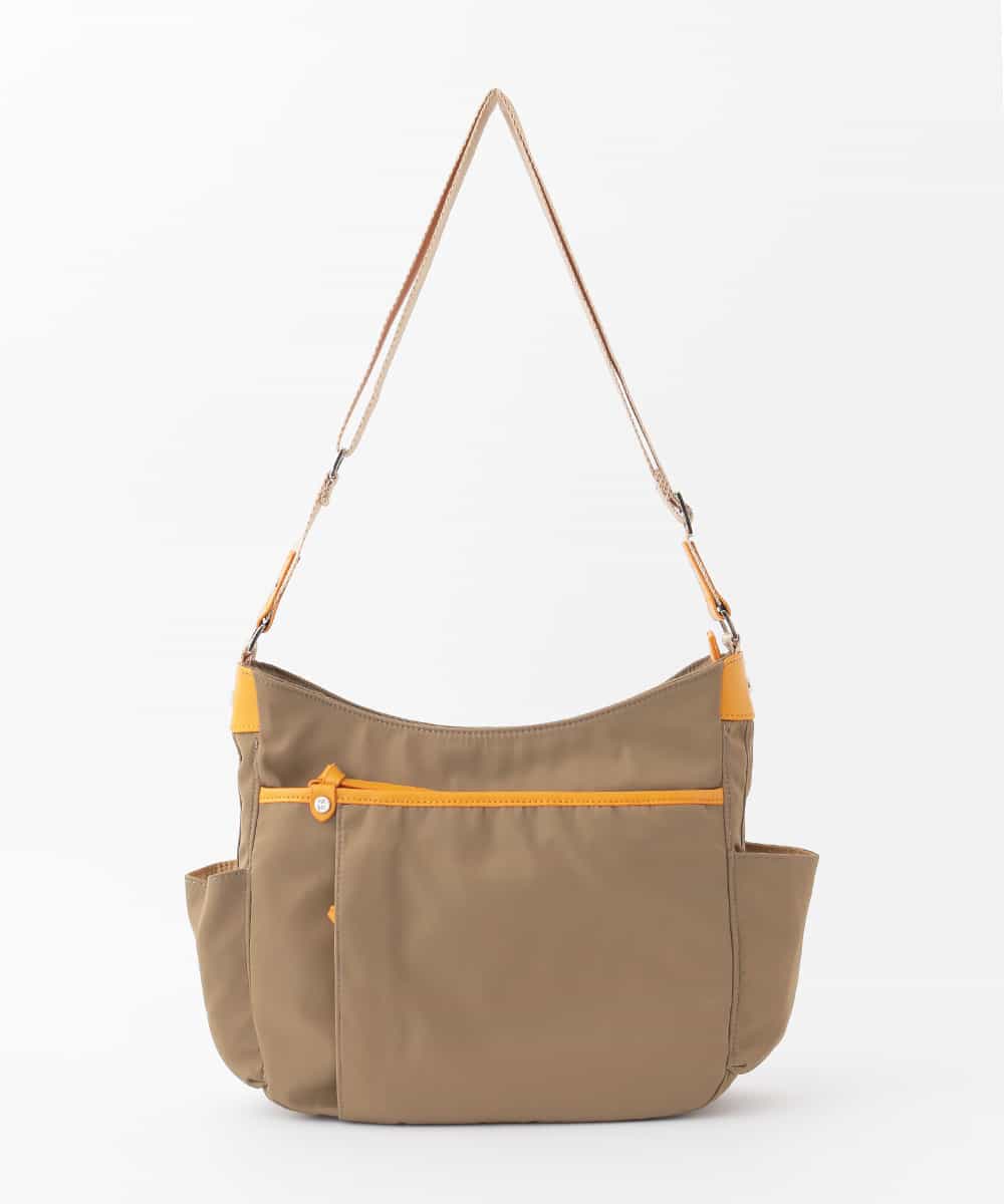 BKRTD94120 MK MICHEL KLEIN BAG(MK ミッシェルクラン バッグ) 【撥水】ナイロンショルダーバッグ マスタードｘカーキ