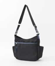 BKRTD94120 MK MICHEL KLEIN BAG(MK ミッシェルクラン バッグ) 【撥水】ナイロンショルダーバッグ ブルーｘブラック