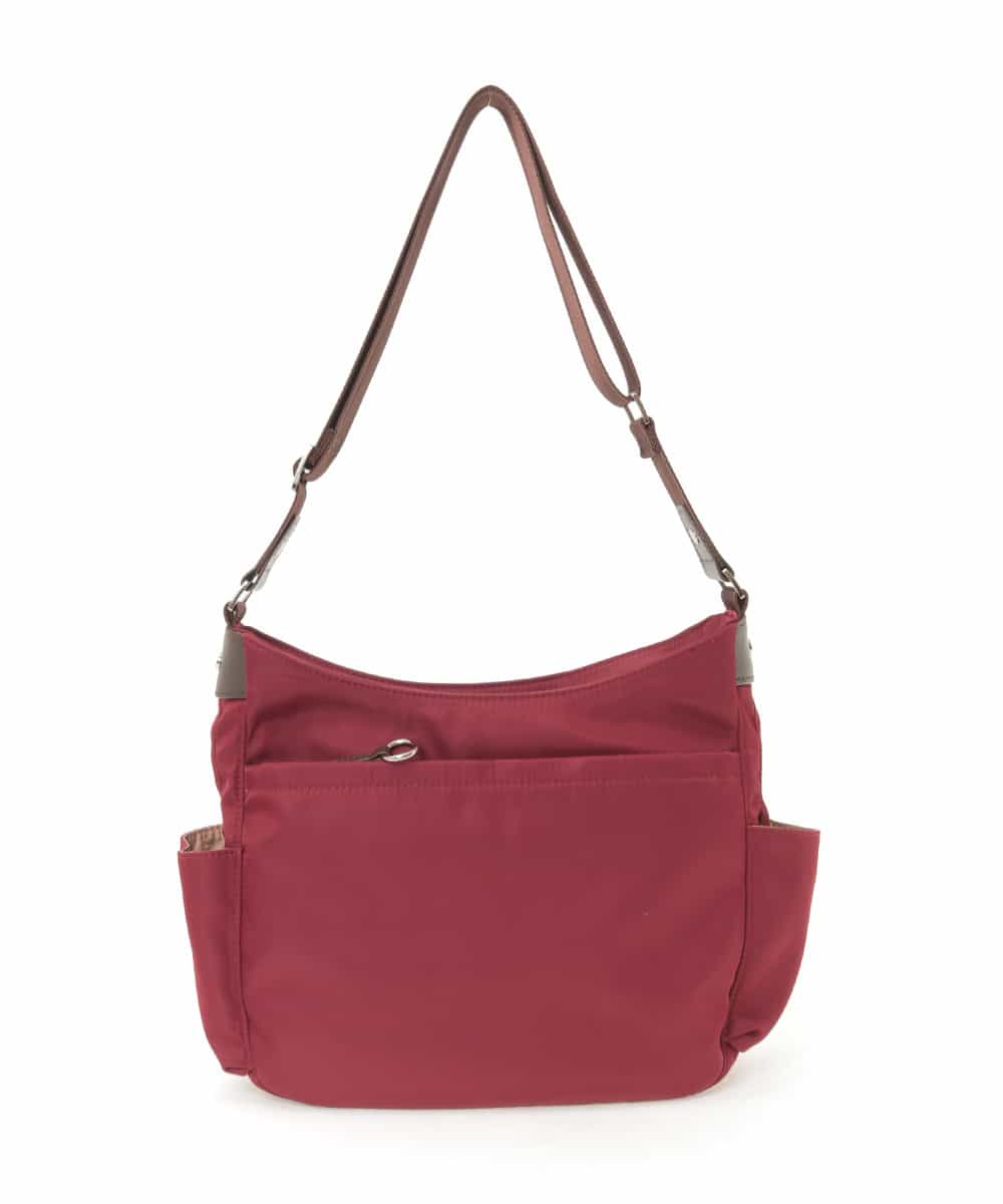 BKRTF94120 MK MICHEL KLEIN BAG(MK ミッシェルクラン バッグ) 【撥水】ナイロンショルダーバッグ レッド
