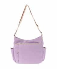 BKRTF94120 MK MICHEL KLEIN BAG(MK ミッシェルクラン バッグ) 【撥水】ナイロンショルダーバッグ ラベンダー