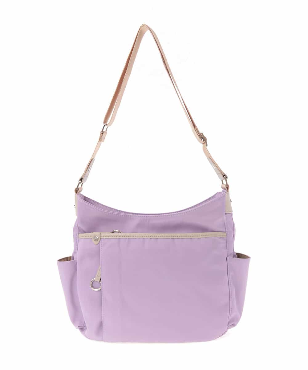 BKRTF94120 MK MICHEL KLEIN BAG(MK ミッシェルクラン バッグ) 【撥水】ナイロンショルダーバッグ ラベンダー