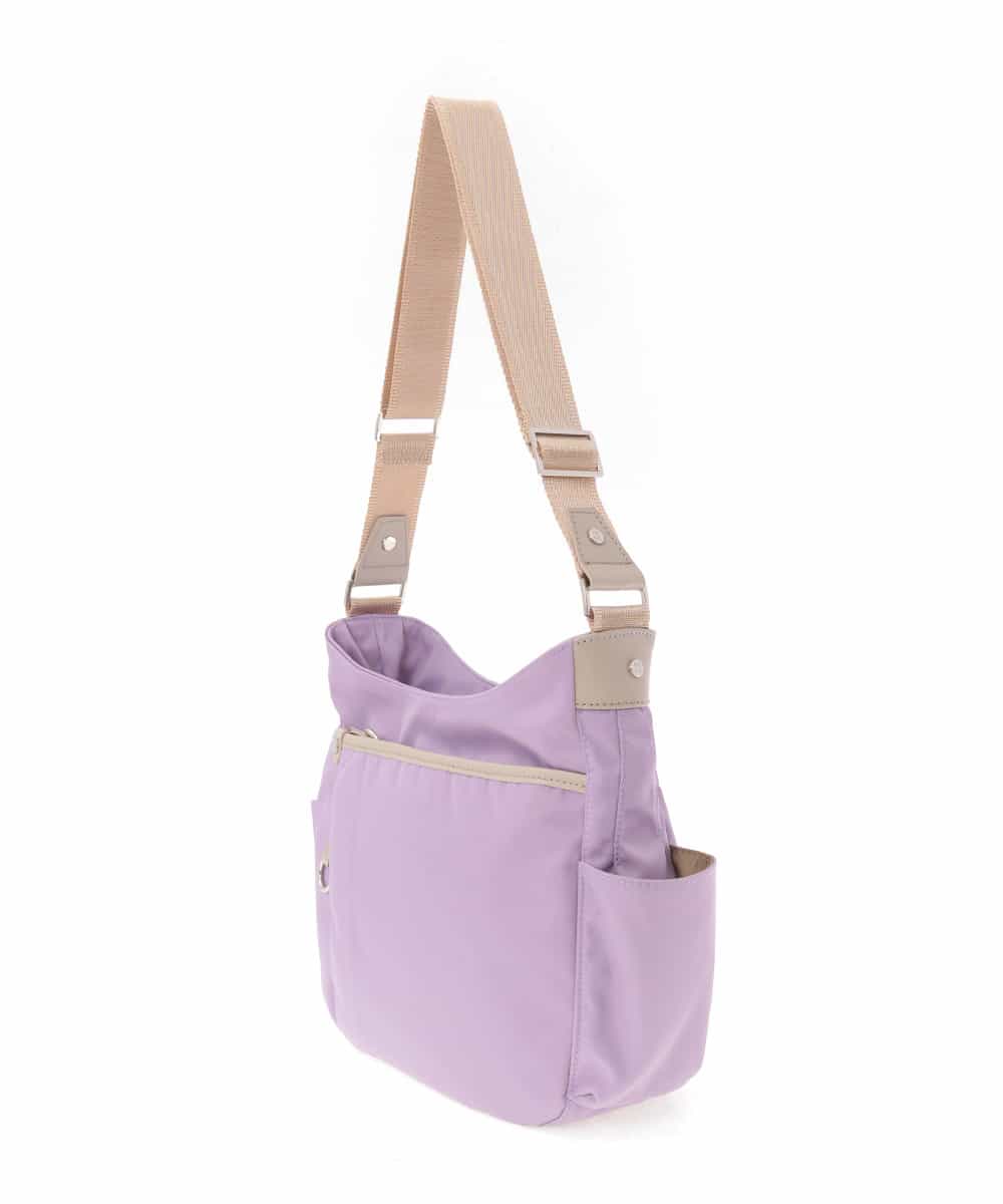 BKRTF94120 MK MICHEL KLEIN BAG(MK ミッシェルクラン バッグ) 【撥水】ナイロンショルダーバッグ ラベンダー