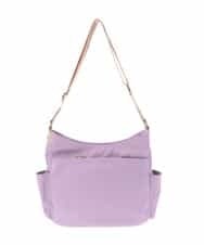 BKRTF94120 MK MICHEL KLEIN BAG(MK ミッシェルクラン バッグ) 【撥水】ナイロンショルダーバッグ ラベンダー