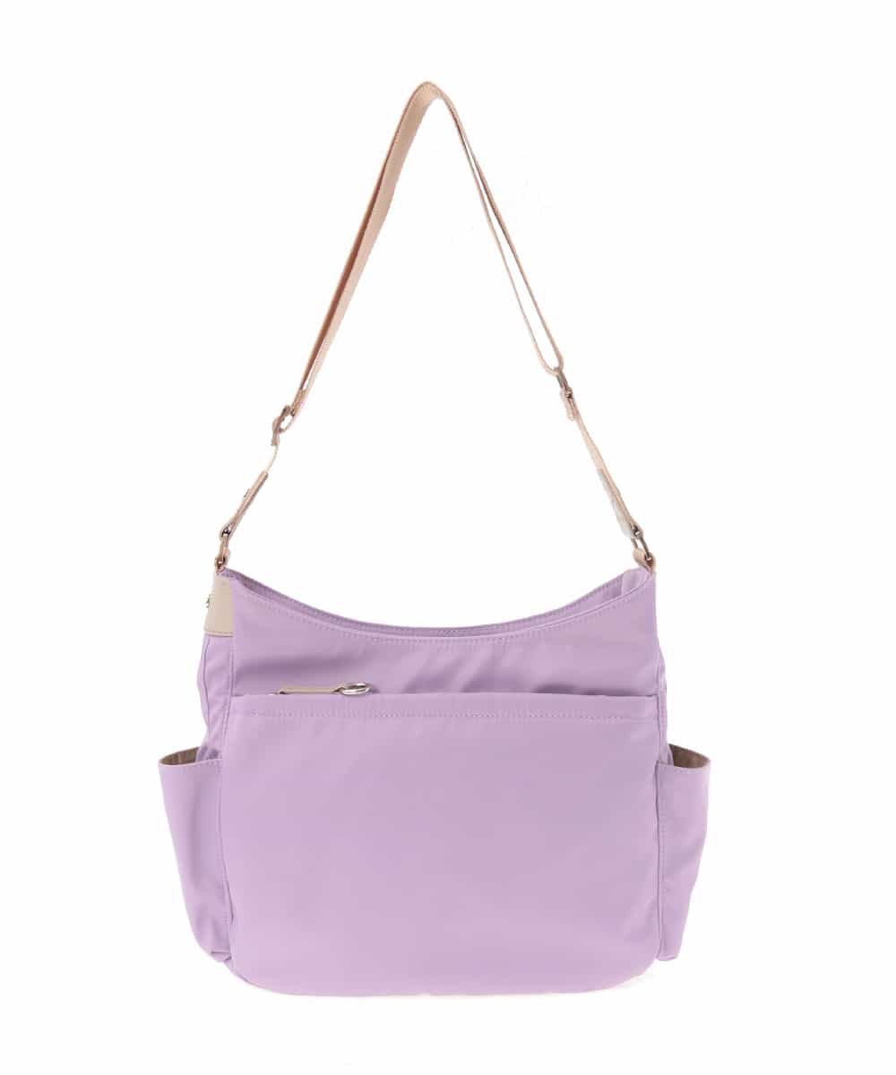 BKRTF94120 MK MICHEL KLEIN BAG(MK ミッシェルクラン バッグ) 【撥水】ナイロンショルダーバッグ ラベンダー
