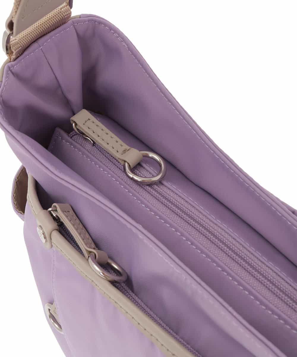 BKRTF94120 MK MICHEL KLEIN BAG(MK ミッシェルクラン バッグ) 【撥水】ナイロンショルダーバッグ ラベンダー