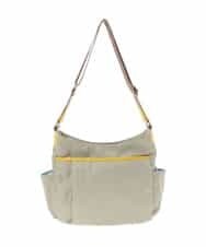 BKRTF94120 MK MICHEL KLEIN BAG(MK ミッシェルクラン バッグ) 【撥水】ナイロンショルダーバッグ ライトグレー
