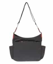 BKRTF94120 MK MICHEL KLEIN BAG(MK ミッシェルクラン バッグ) 【撥水】ナイロンショルダーバッグ オレンジｘグレー