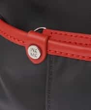 BKRTF94120 MK MICHEL KLEIN BAG(MK ミッシェルクラン バッグ) 【撥水】ナイロンショルダーバッグ オレンジｘグレー