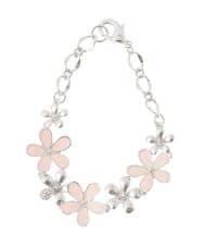 BKSAD05040 MK MICHEL KLEIN BAG(MK ミッシェルクラン バッグ) フラワーブレスチャーム ネイビー