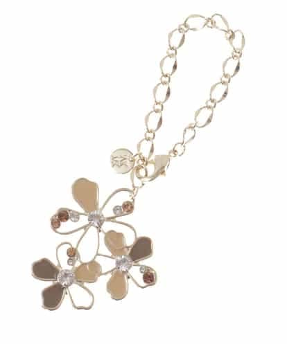 BKSAP01038 MK MICHEL KLEIN BAG フラワーモチーフチャーム