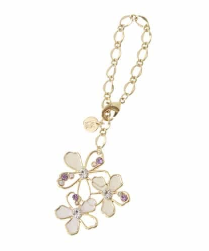 BKSAS01038 MK MICHEL KLEIN BAG フラワーモチーフチャーム