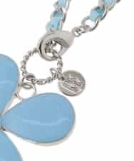 BKSGD03040 MK MICHEL KLEIN BAG(MK ミッシェルクラン バッグ) BIGクローバーデザインチャーム ライトブルー