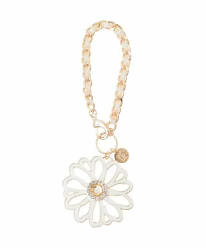 BKSGD06040 MK MICHEL KLEIN BAG BIGフラワーチェーンリボンチャーム