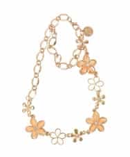 BKSTW02038 MK MICHEL KLEIN BAG(MK ミッシェルクラン バッグ) フラワーハンドルチャーム オレンジ