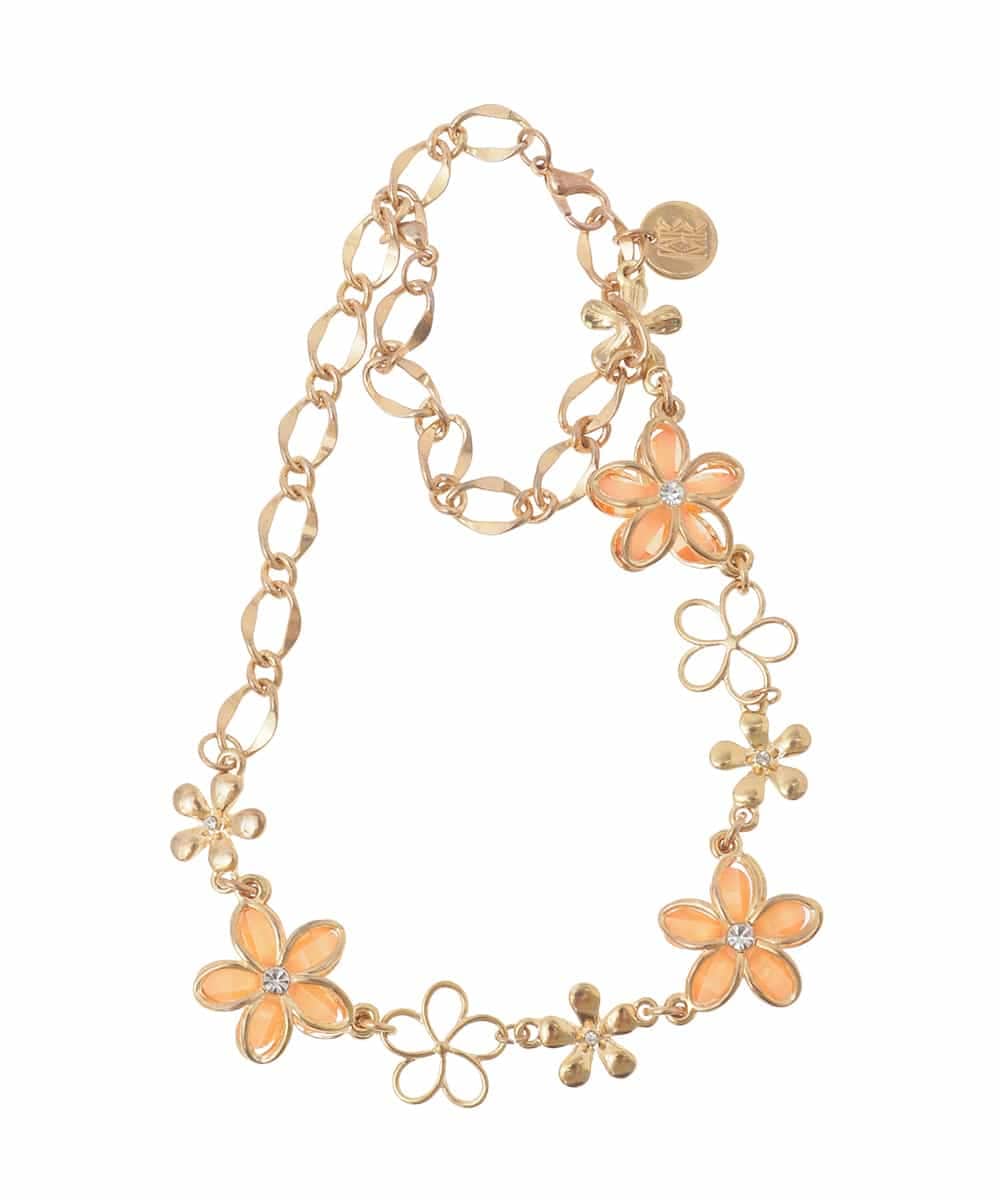 BKSTW02038 MK MICHEL KLEIN BAG(MK ミッシェルクラン バッグ) フラワーハンドルチャーム オレンジ