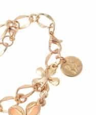 BKSTW02038 MK MICHEL KLEIN BAG(MK ミッシェルクラン バッグ) フラワーハンドルチャーム オレンジ