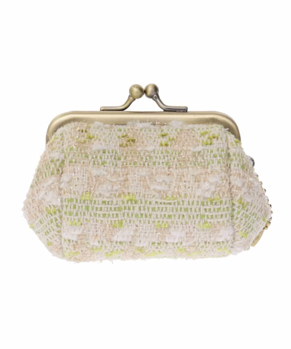 BKYCA08030 MK MICHEL KLEIN BAG(MK ミッシェルクラン バッグ) ツイードバッグチャーム ベージュ