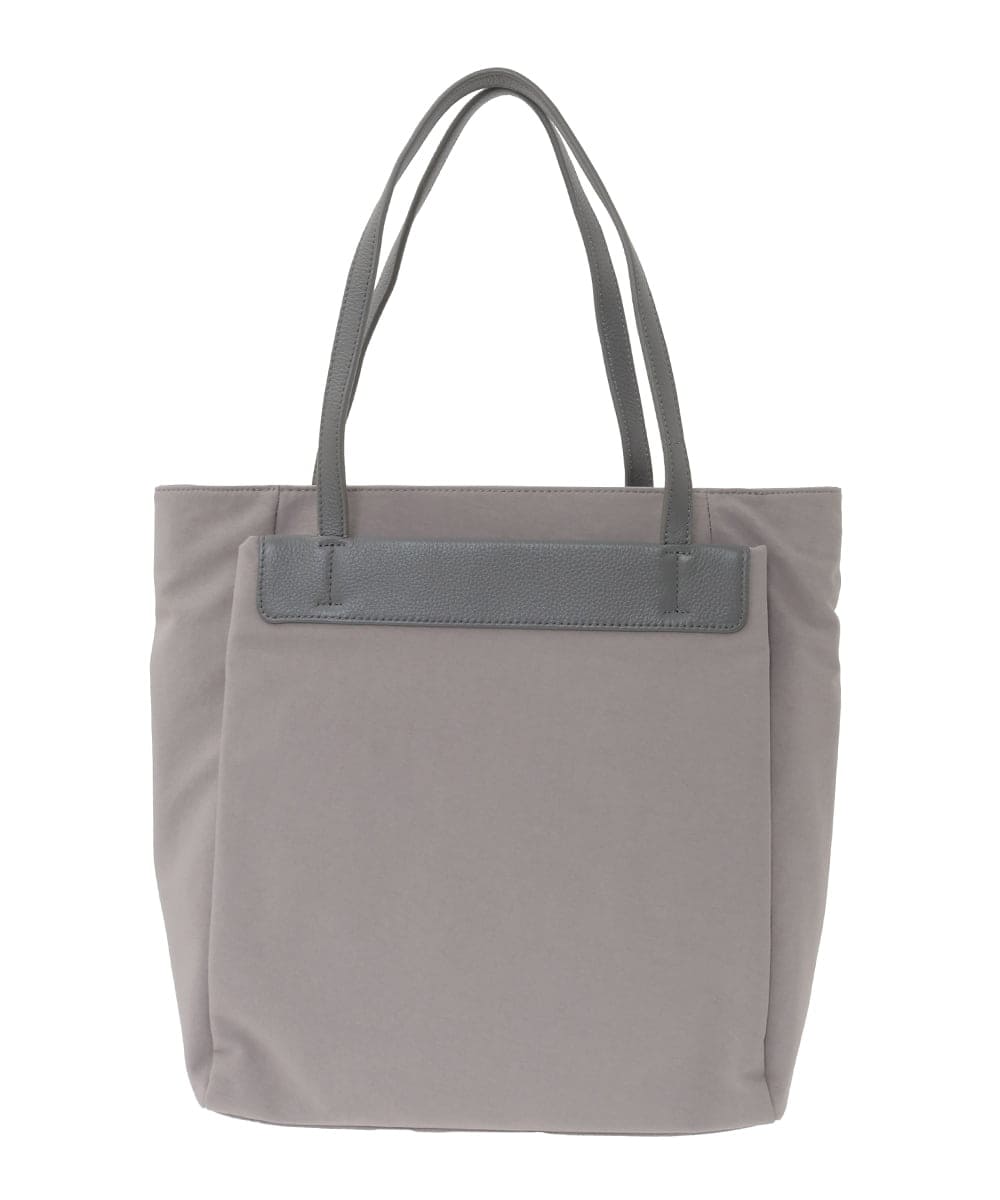 BPBAD01170 MK MICHEL KLEIN BAG(MK ミッシェルクラン バッグ) [A4収納可]異素材ジョイントスクエアトートバッグ ブラック