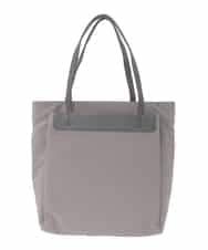 BPBAD01170 MK MICHEL KLEIN BAG(MK ミッシェルクラン バッグ) [A4収納可]異素材ジョイントスクエアトートバッグ グレー