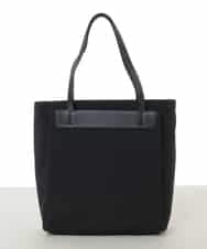 BPBAD01170 MK MICHEL KLEIN BAG(MK ミッシェルクラン バッグ) [A4収納可]異素材ジョイントスクエアトートバッグ ブラック