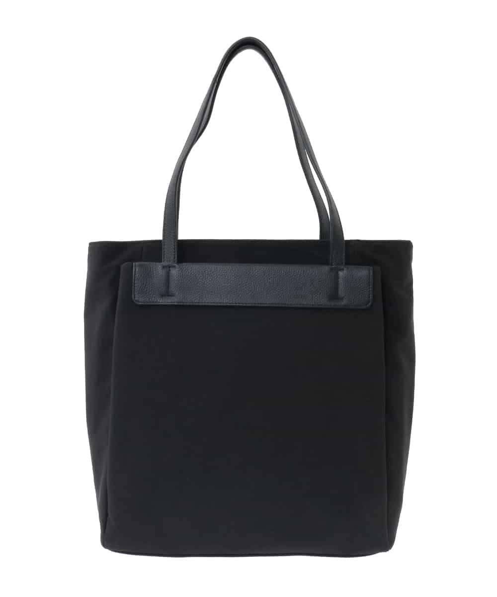 BPBAD01170 MK MICHEL KLEIN BAG(MK ミッシェルクラン バッグ) [A4収納可]異素材ジョイントスクエアトートバッグ ブラック