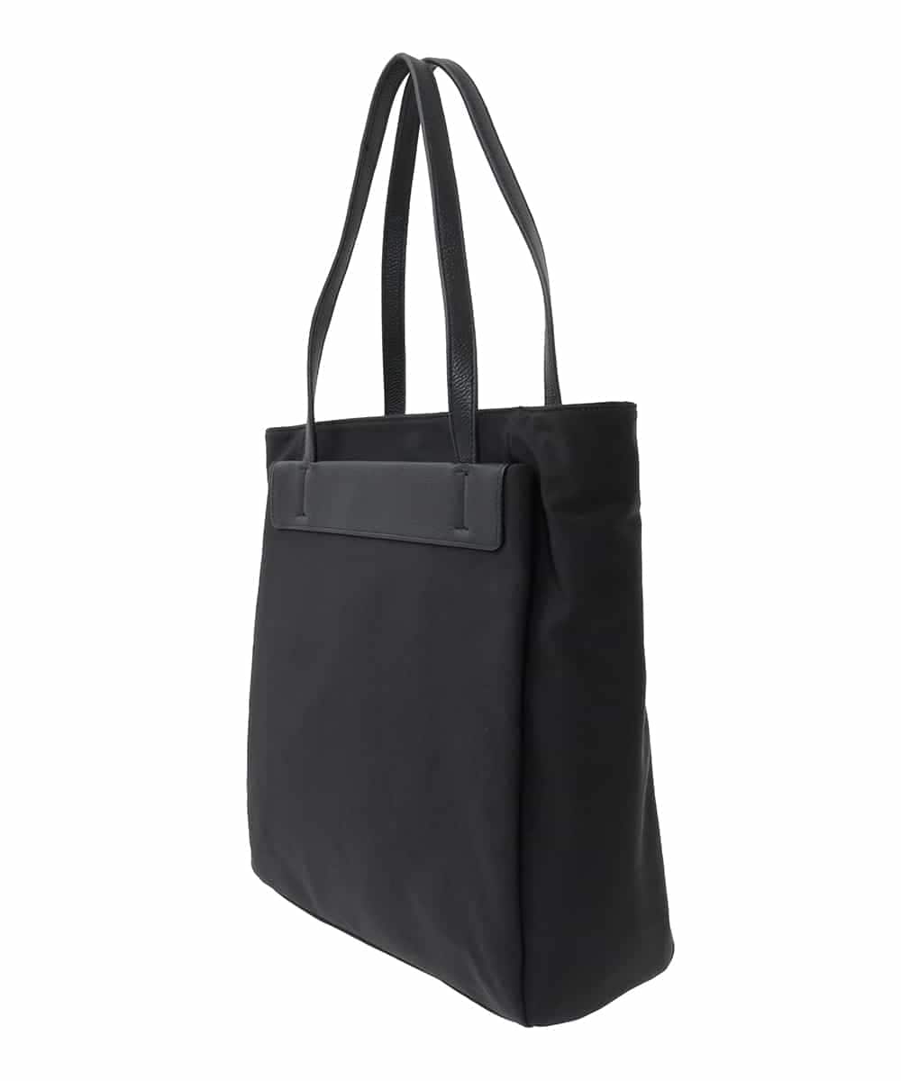 BPBAD01170 MK MICHEL KLEIN BAG(MK ミッシェルクラン バッグ) [A4収納可]異素材ジョイントスクエアトートバッグ ブラック