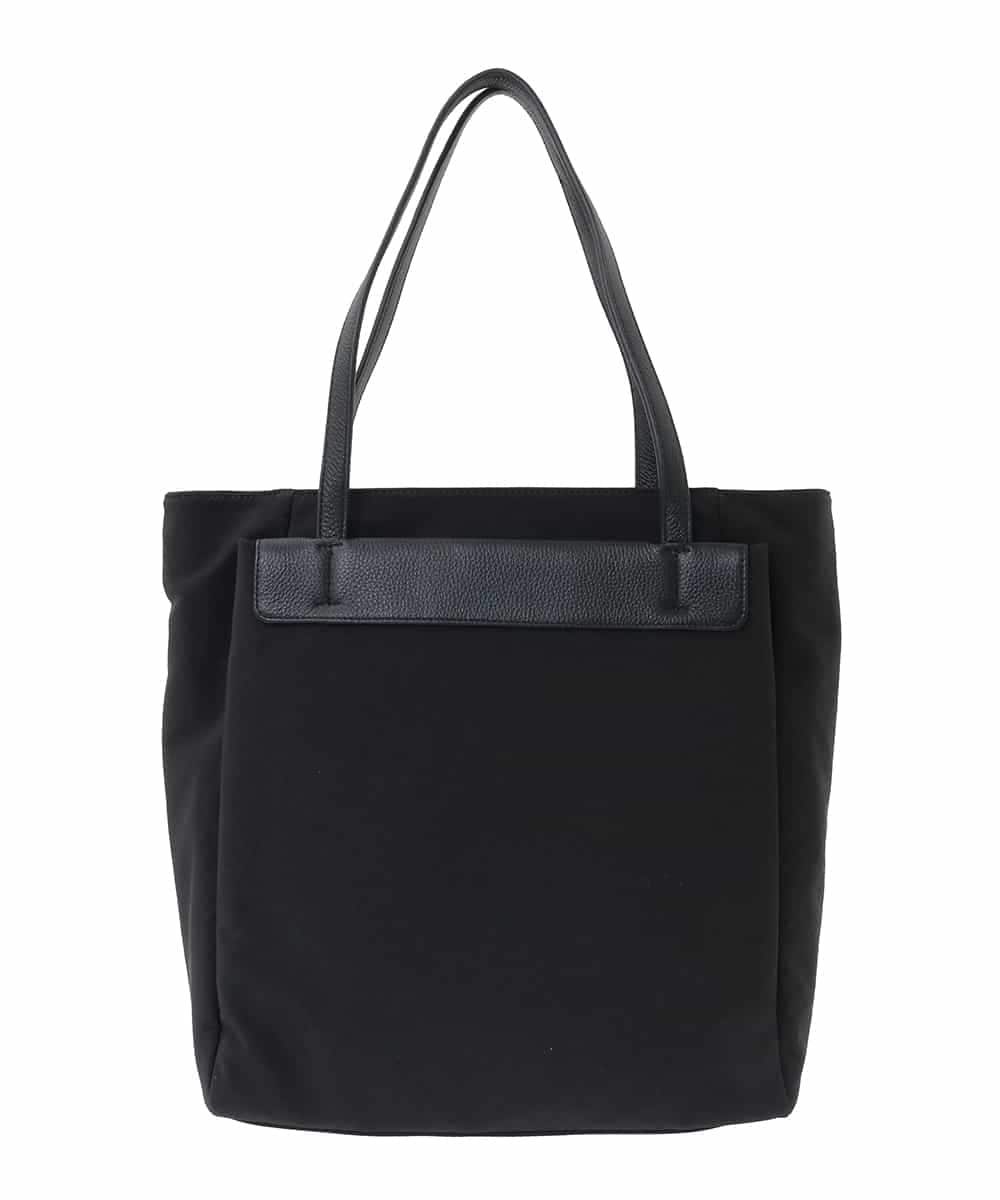 BPBAD01170 MK MICHEL KLEIN BAG(MK ミッシェルクラン バッグ) [A4収納可]異素材ジョイントスクエアトートバッグ ブラック