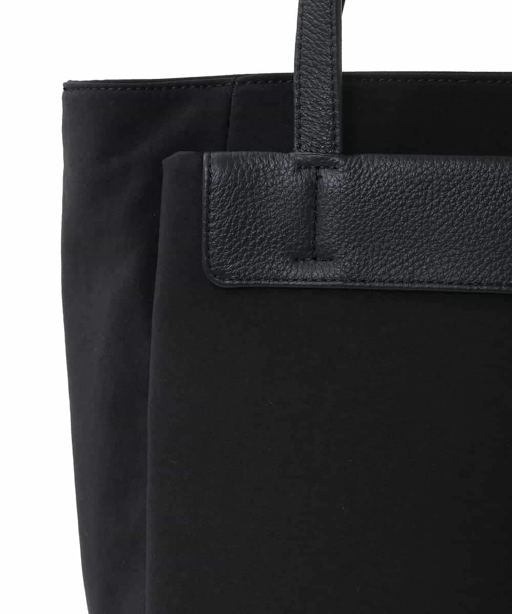 BPBAD01170 MK MICHEL KLEIN BAG(MK ミッシェルクラン バッグ) [A4収納可]異素材ジョイントスクエアトートバッグ ブラック