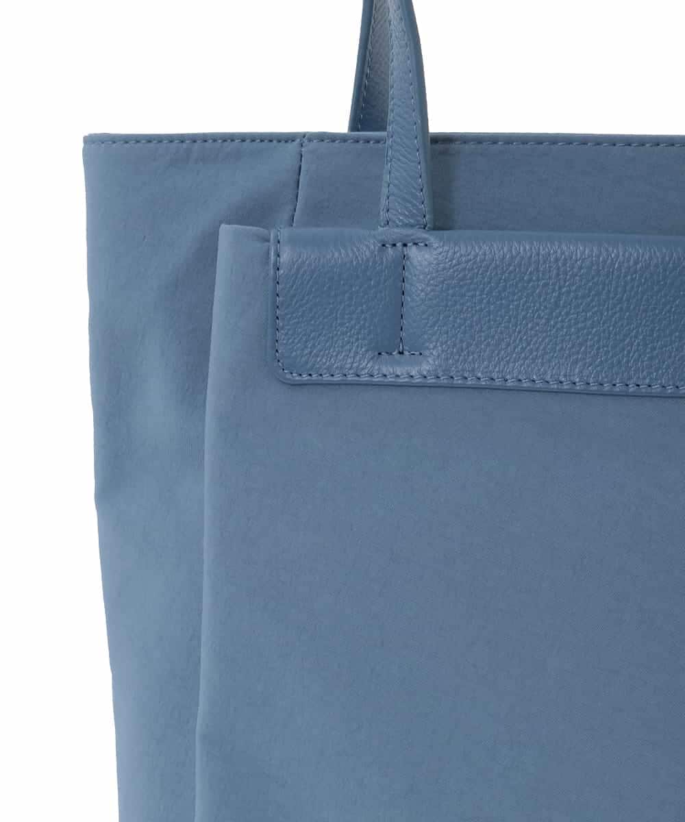 BPBAD01170 MK MICHEL KLEIN BAG(MK ミッシェルクラン バッグ) [A4収納可]異素材ジョイントスクエアトートバッグ ブラック